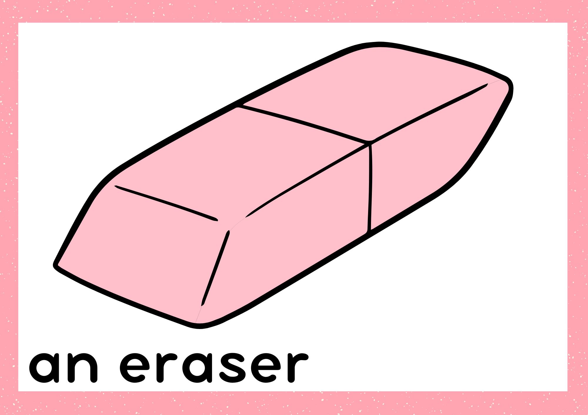 an eraser